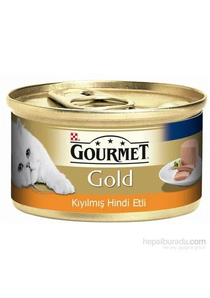 Purina Gourmet Gold Hindi Etli Yaş Kedi Maması 85 gr